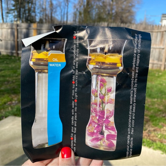 NEW 80’s Vintage Libbey Crystal Candle - Picture 6 of 6